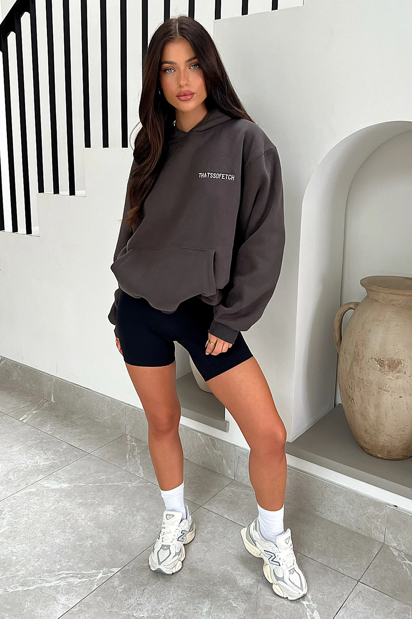 Jaska Hoodie - Charcoal - XNAUWBI