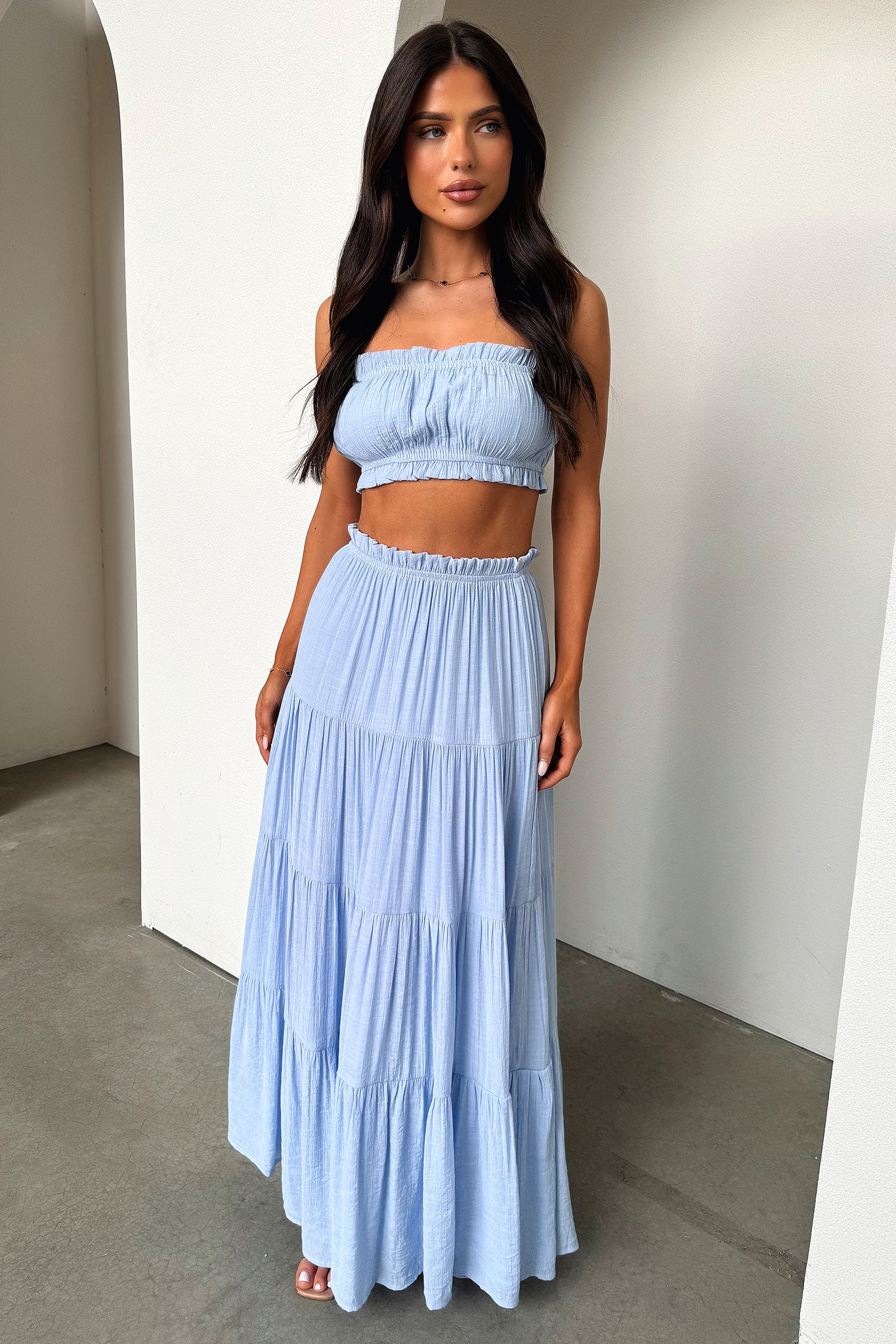 Selina Crop - Baby Blue - XNAUWBI