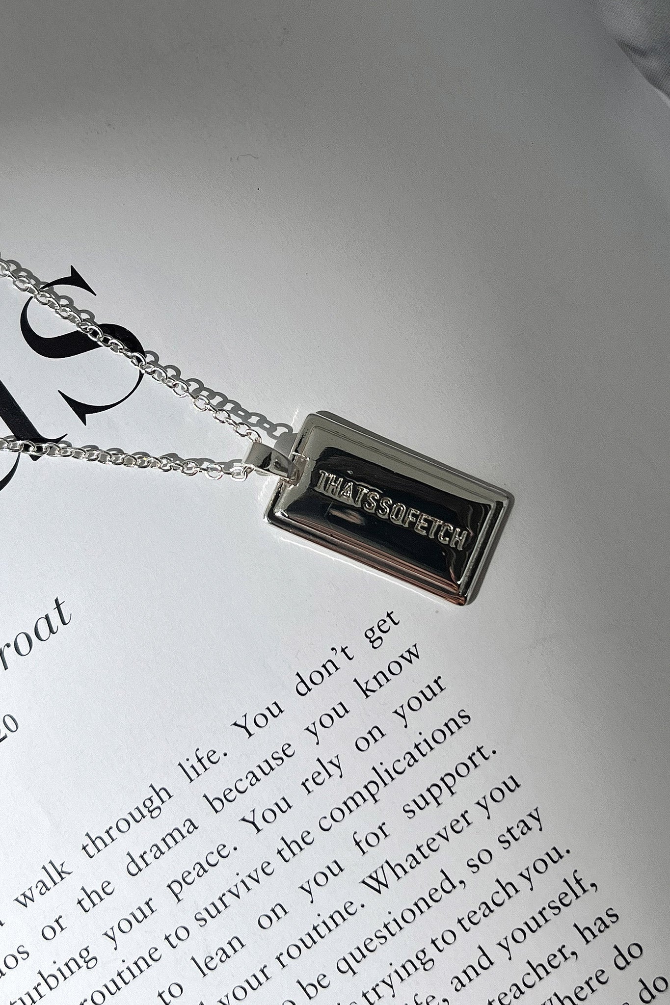 Ayla Necklace - Silver - XNAUWBI