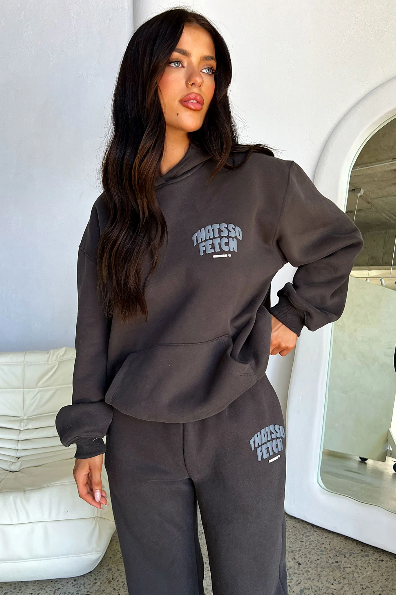 Series 5 Hoodie - Charcoal - XNAUWBI