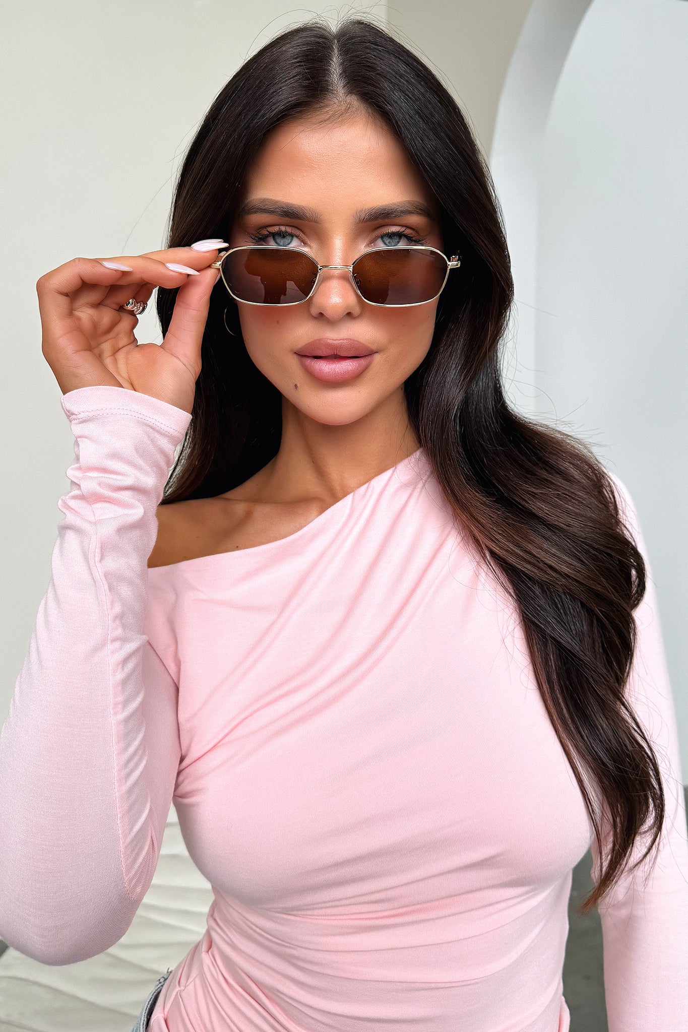 Rhys Sunglasses - Gold/Brown - XNAUWBI