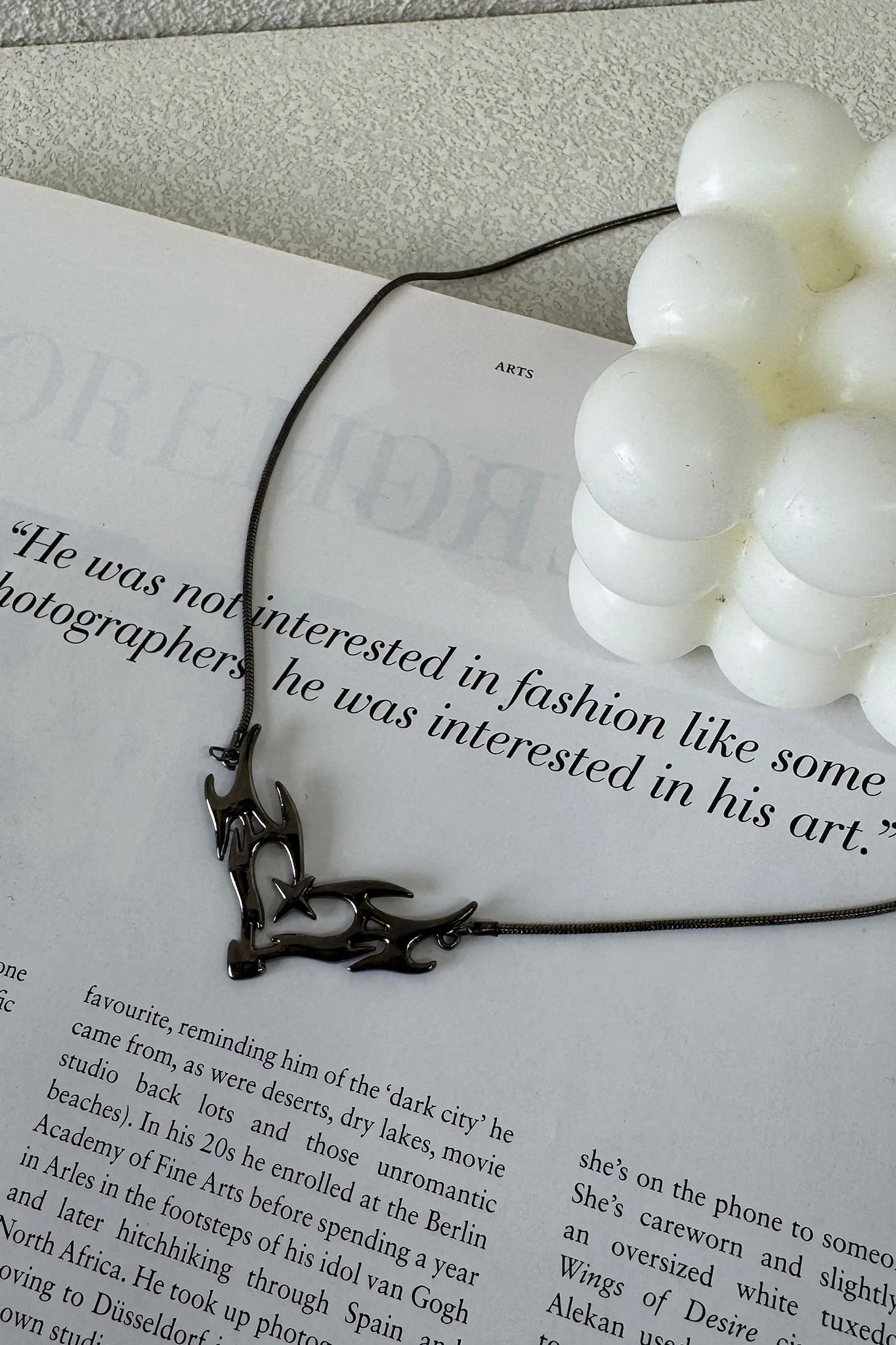 Fearless Necklace - Gunmetal - XNAUWBI