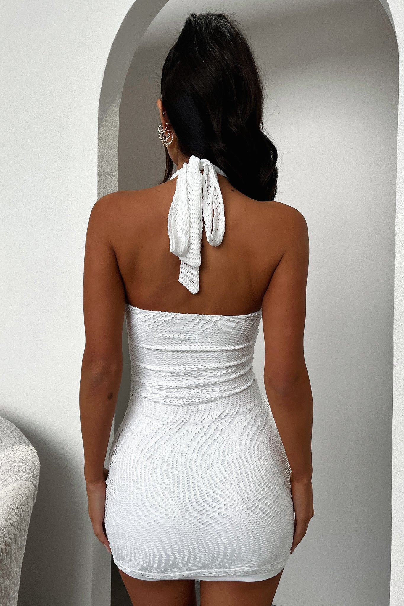 Mazi Dress - White - XNAUWBI
