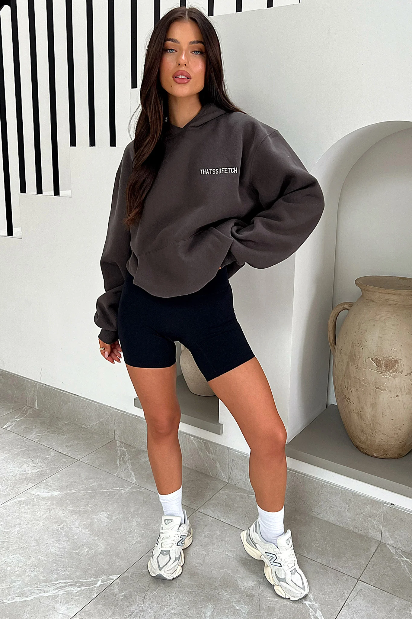 Jaska Hoodie - Charcoal - XNAUWBI