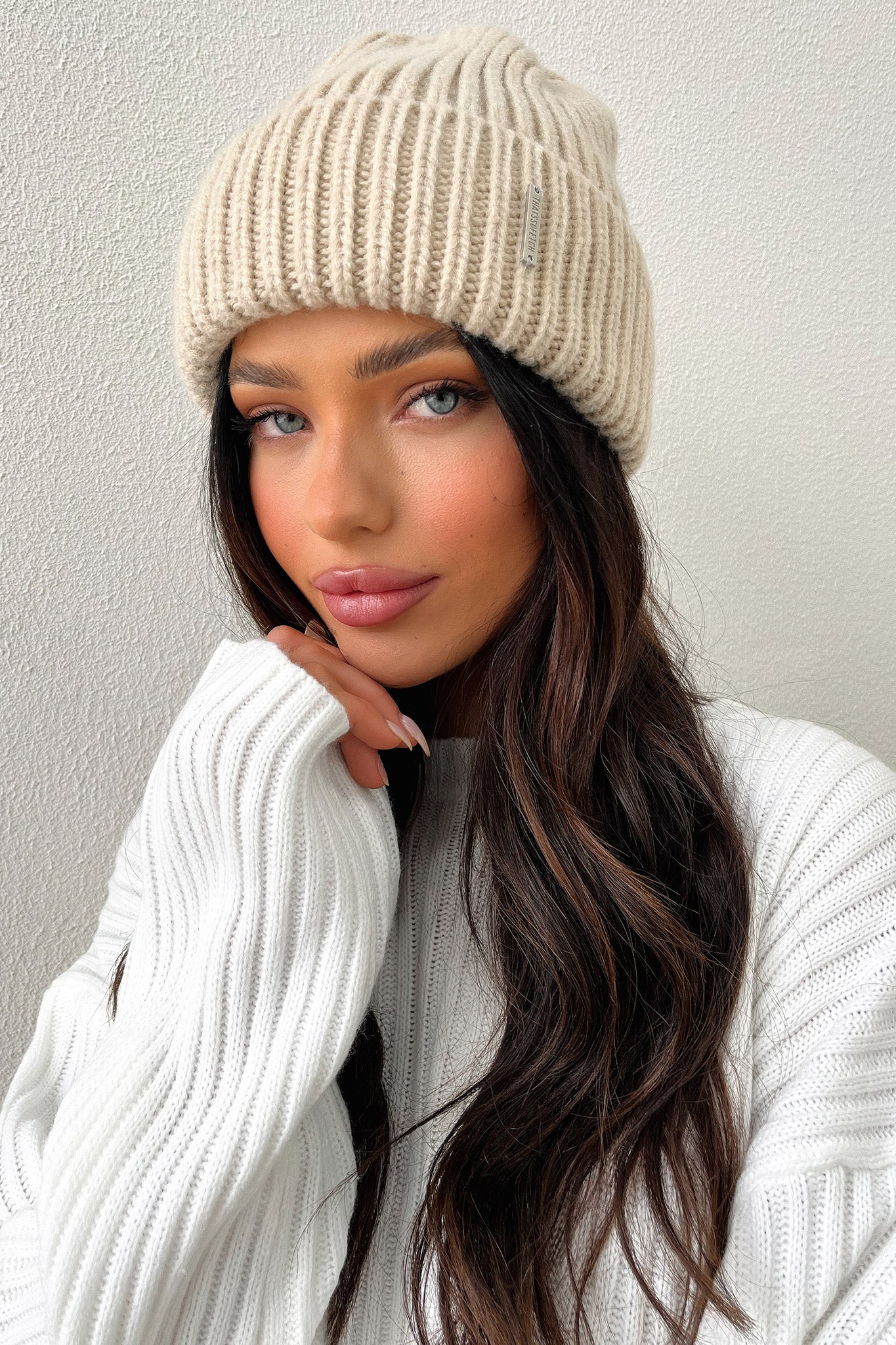 Luna Beanie - Beige - XNAUWBI