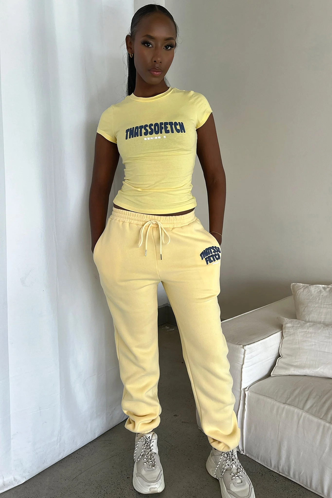 Series 5 Sweatpants - Yellow - XNAUWBI