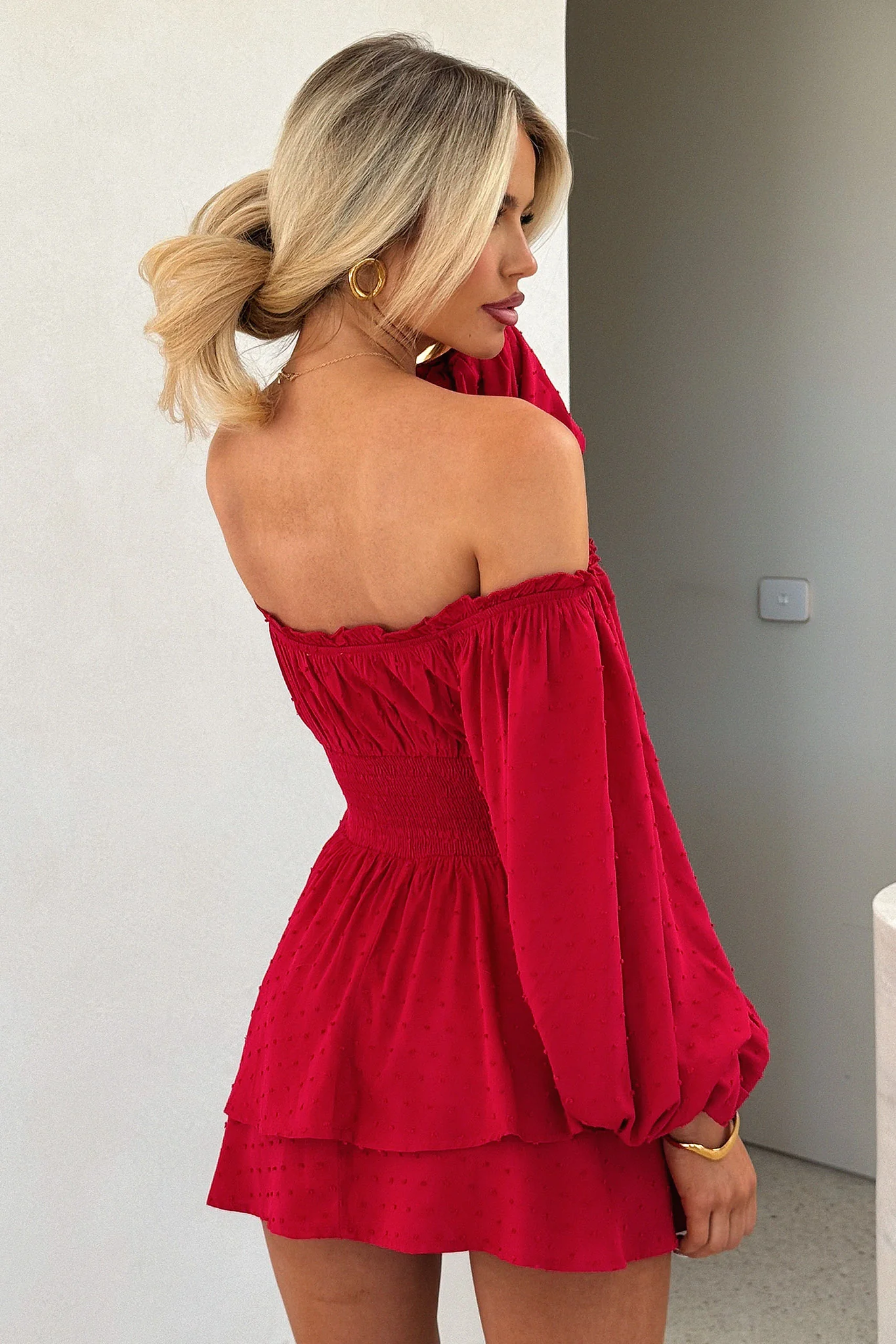 Ahoy Playsuit - Red - XNAUWBI