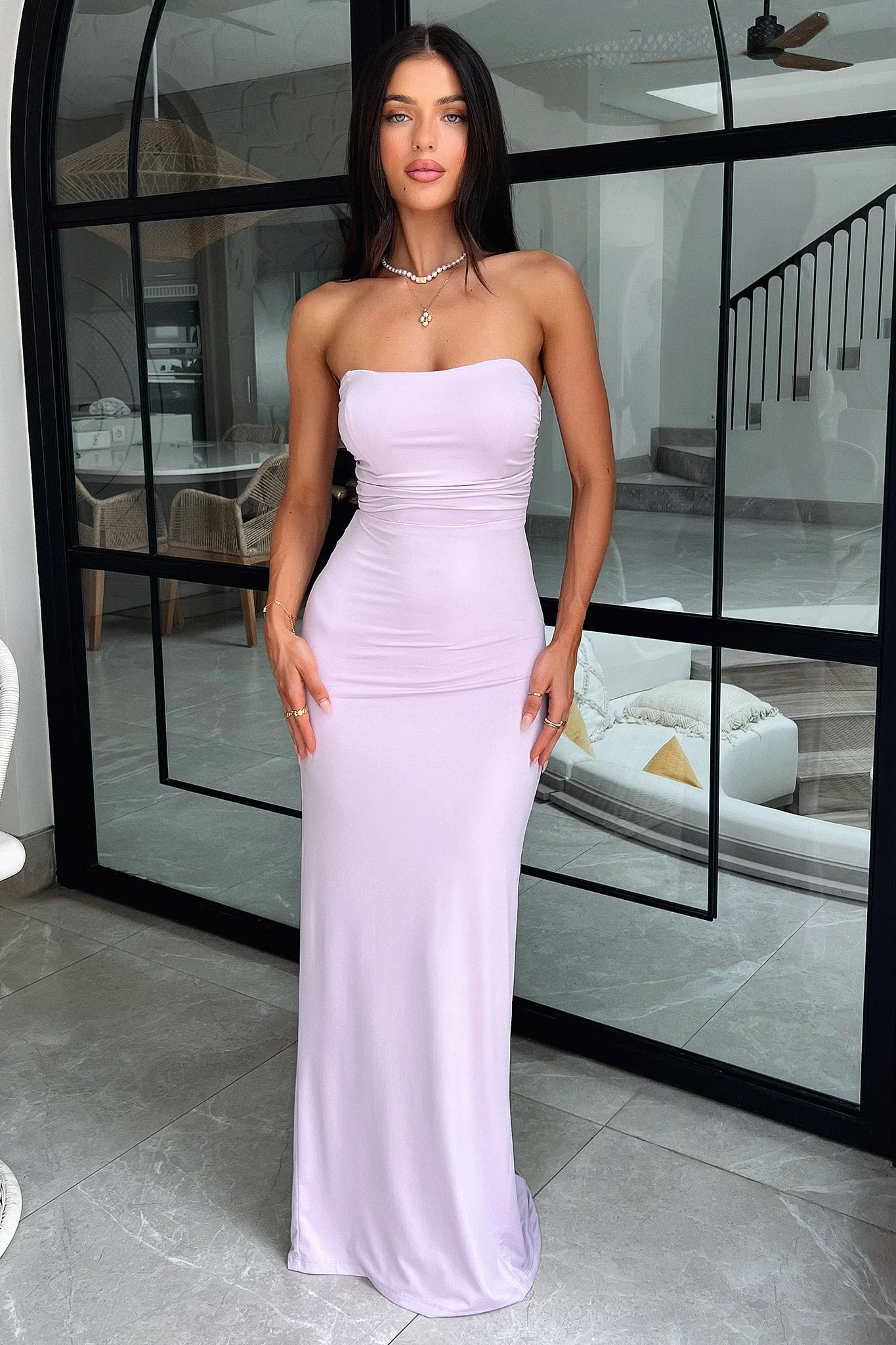 Lahara Maxi Dress - Lilac - XNAUWBI