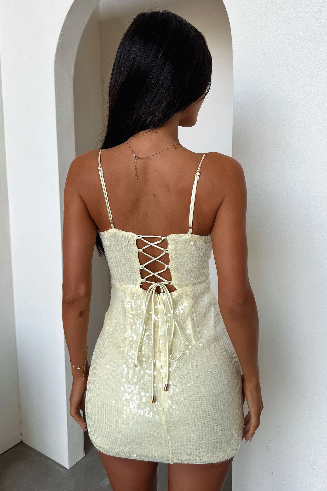 Grande Mini Dress - Yellow - XNAUWBI