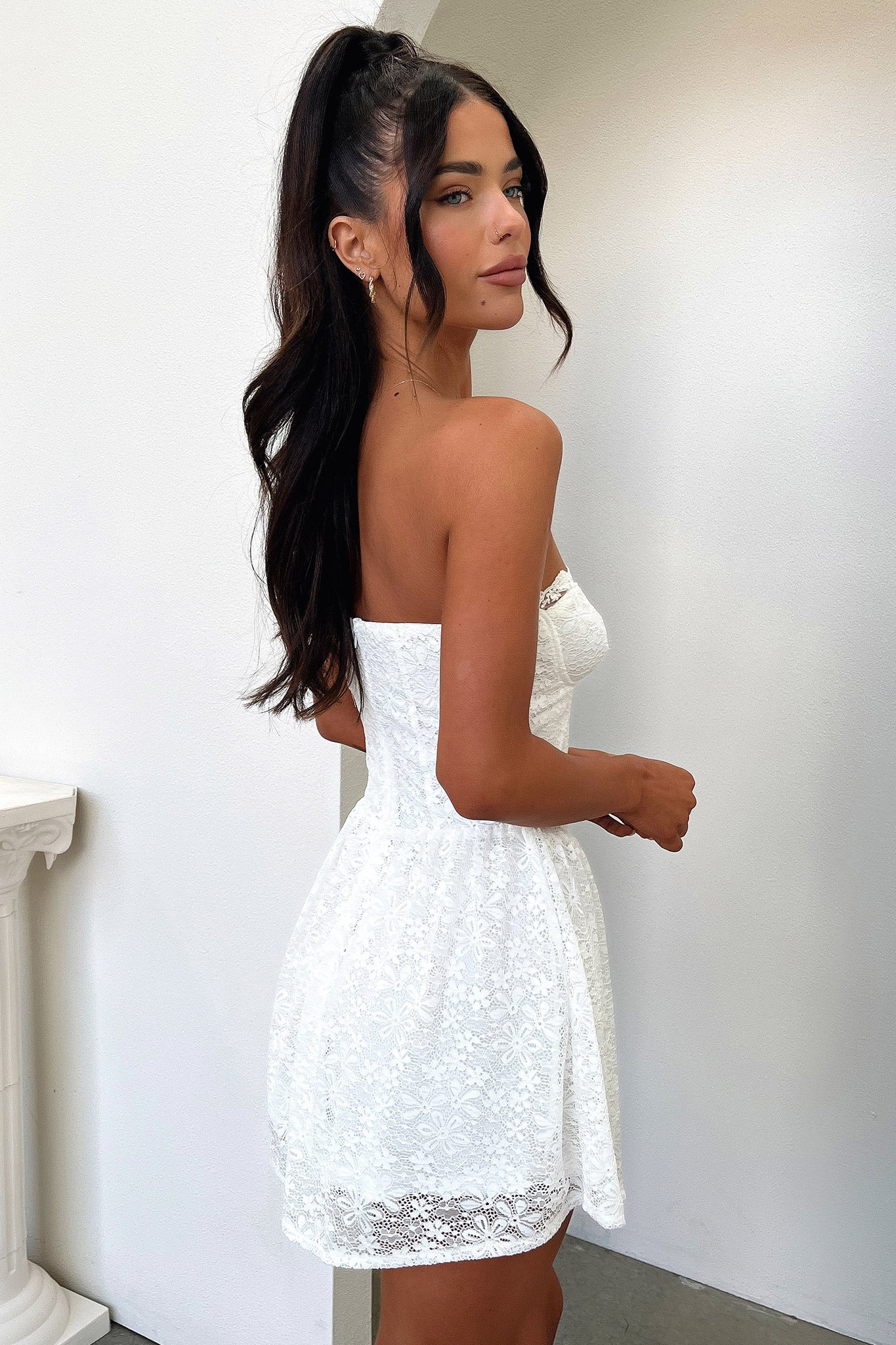 Divine Dress - White - XNAUWBI
