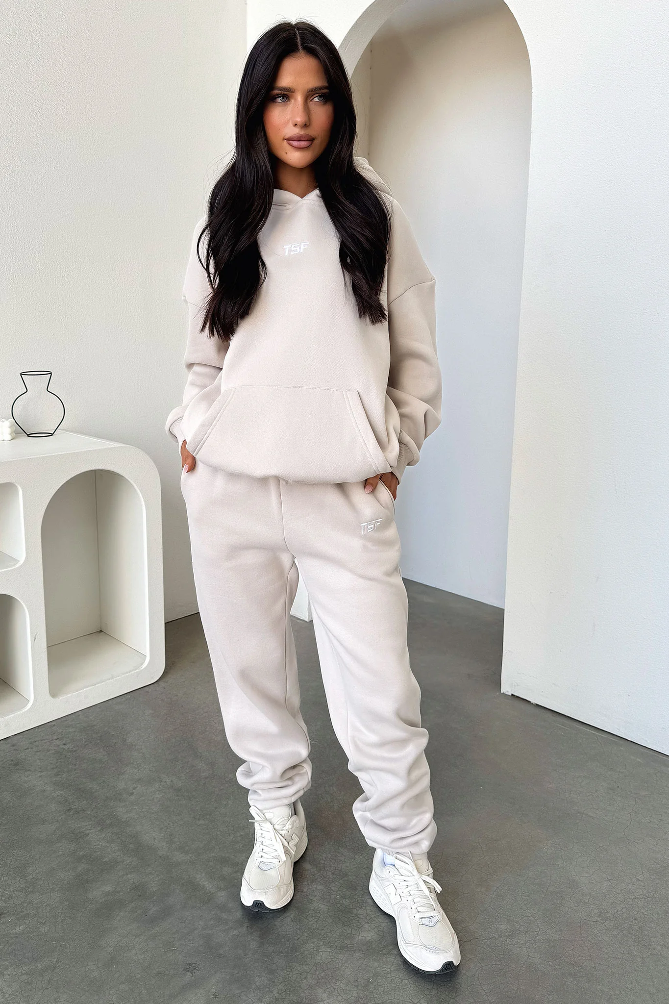 Kaztek Hoodie - Bone - XNAUWBI