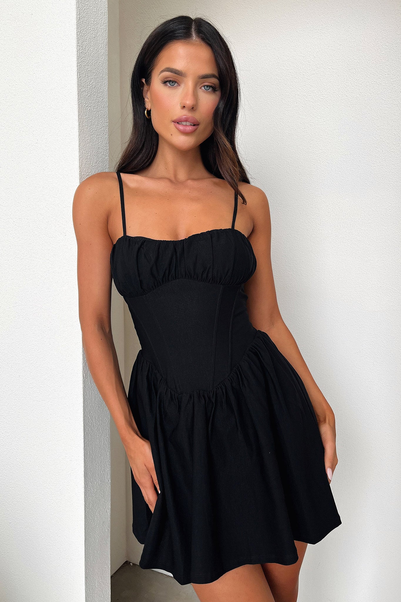 Zanaya Dress - Black - XNAUWBI