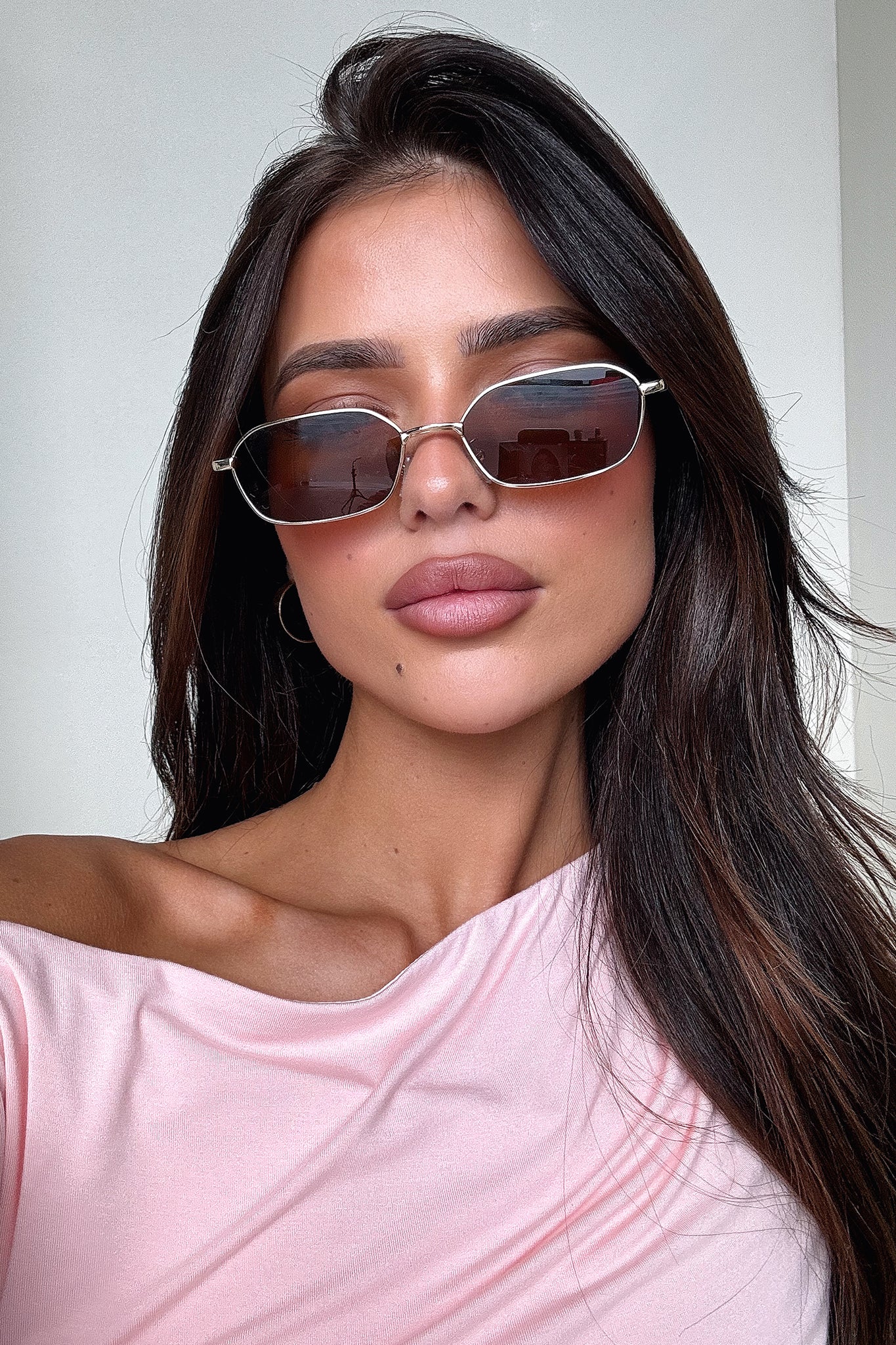 Rhys Sunglasses - Gold/Brown - XNAUWBI