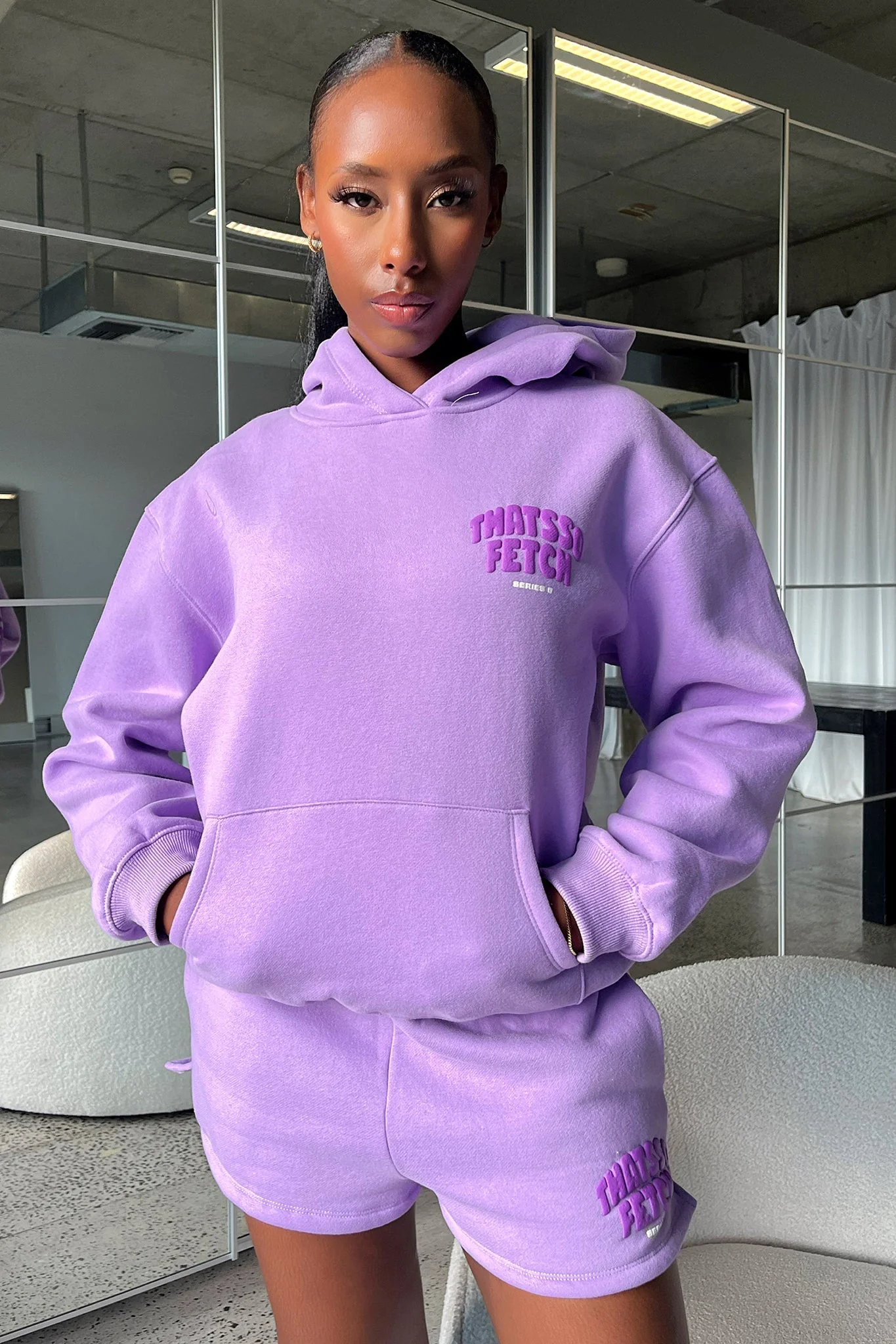 Series 5 Hoodie - Lilac - XNAUWBI