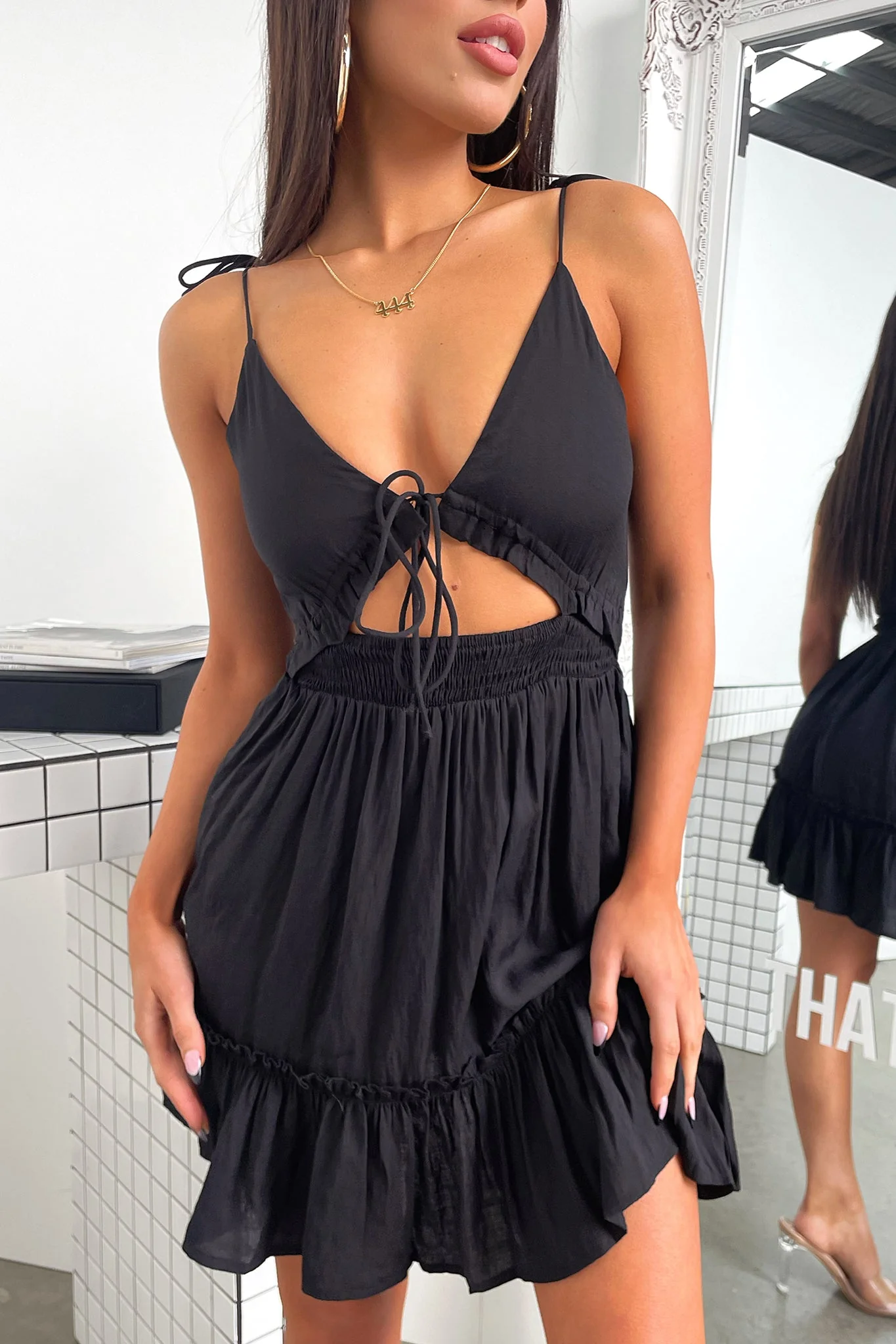 Primerose Dress - Black - XNAUWBI