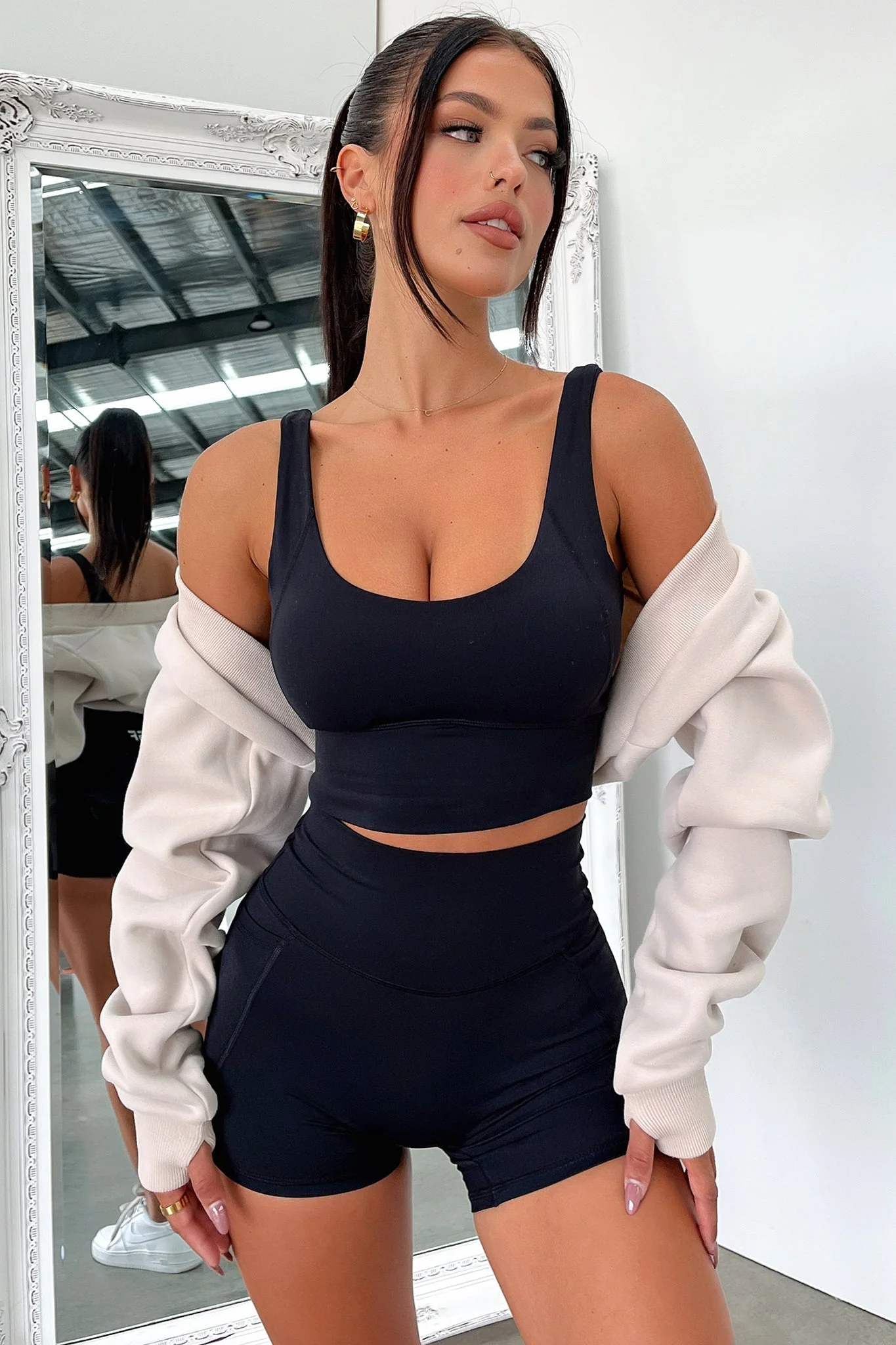 Paxton Sweater Bolero - Beige - XNAUWBI