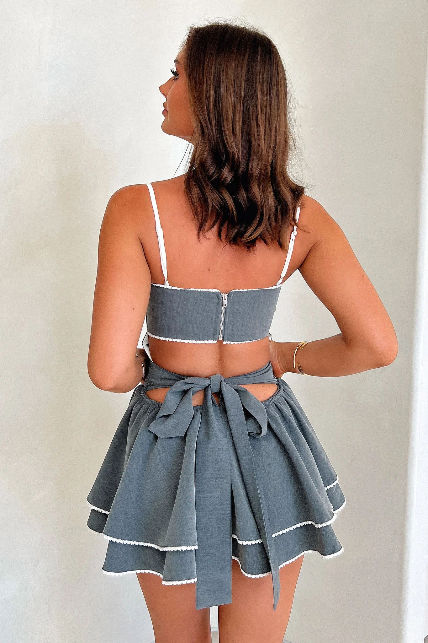 Yesenia Dress - Grey - XNAUWBI