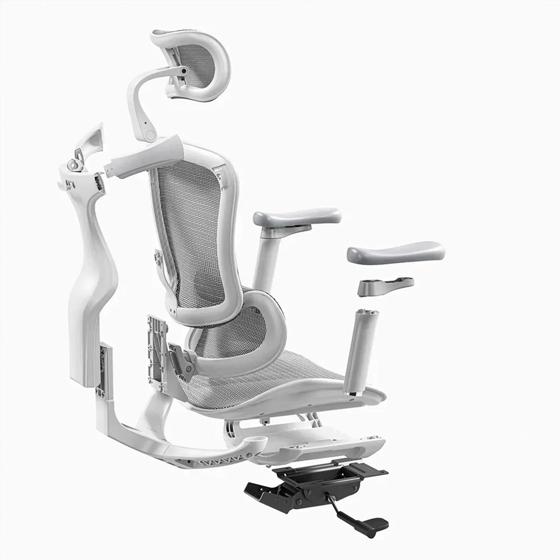 C300 Ergonomic Office Chair with Enhanced Support Headrest - XBQDD