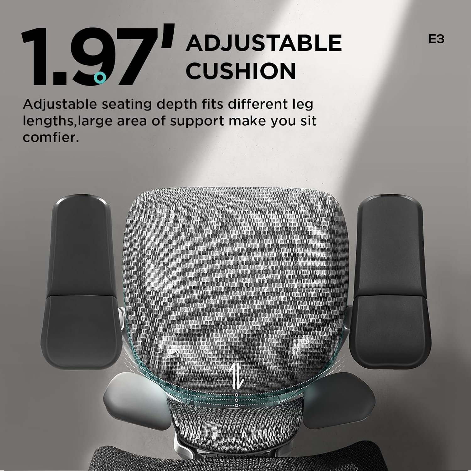 Pro Ergonomic Chair with Footrest - XBQDD
