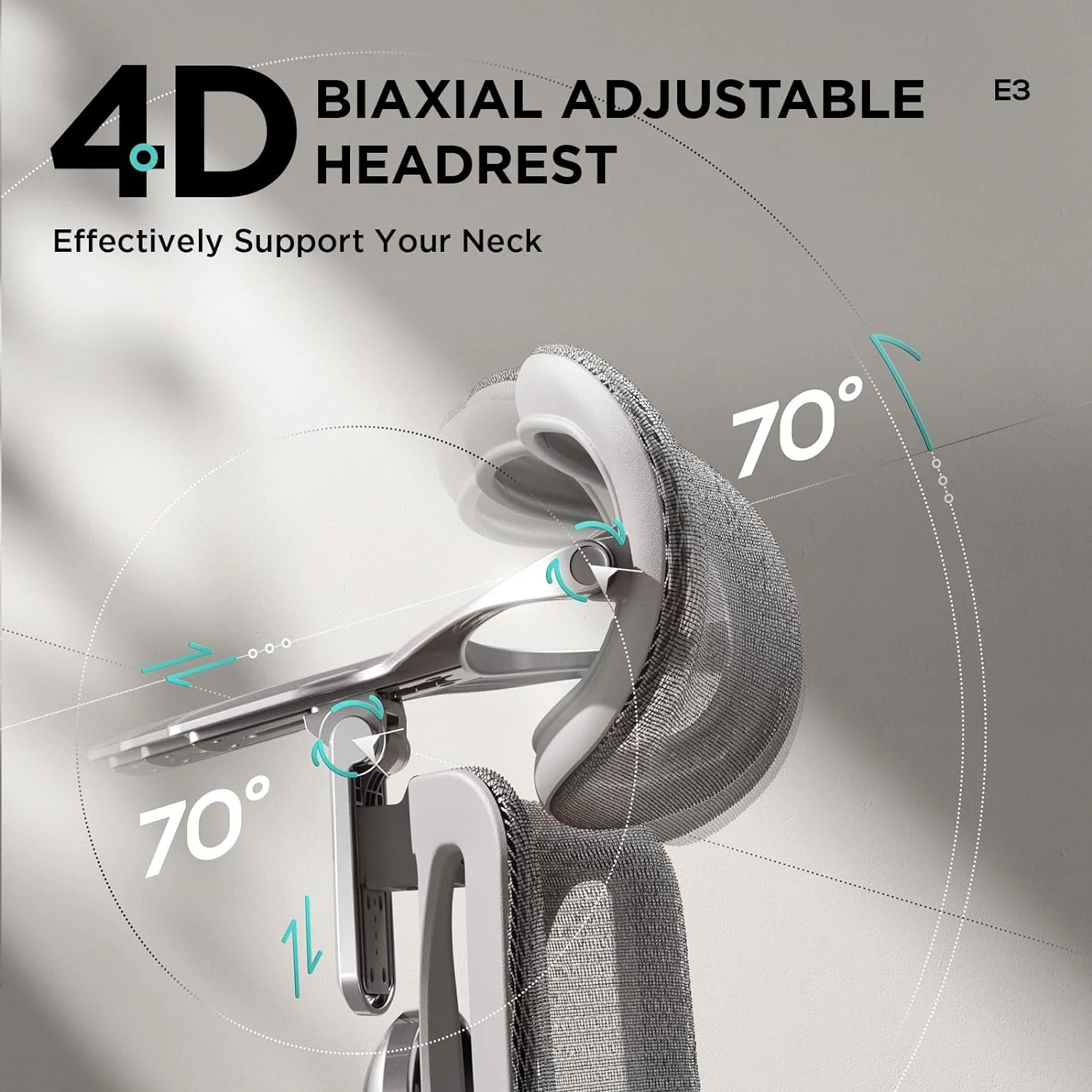 Pro Ergonomic Chair with Footrest - XBQDD