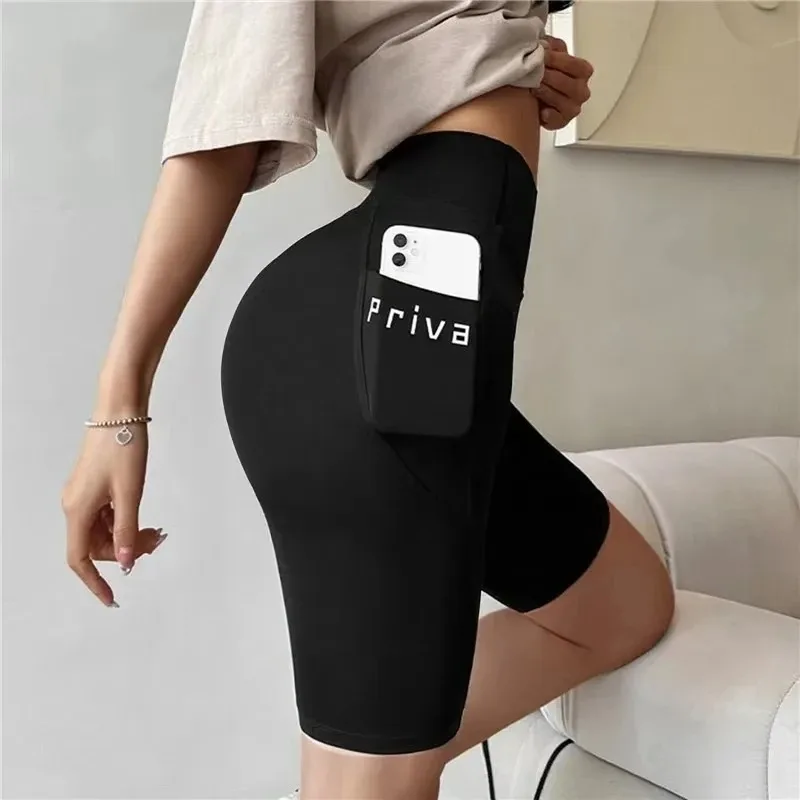 High Waist Yoga Shorts - XBQDD