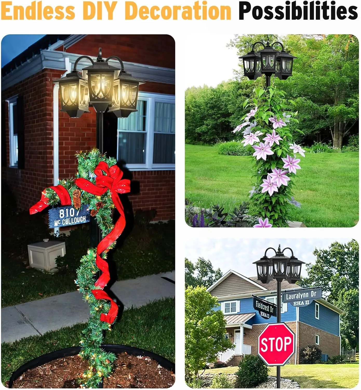 Aluminum solar street light pole - XBQDD