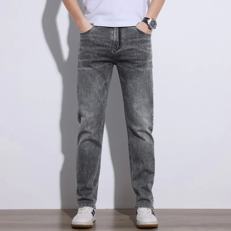 Men's Stretch Denim Pants - XBQDD