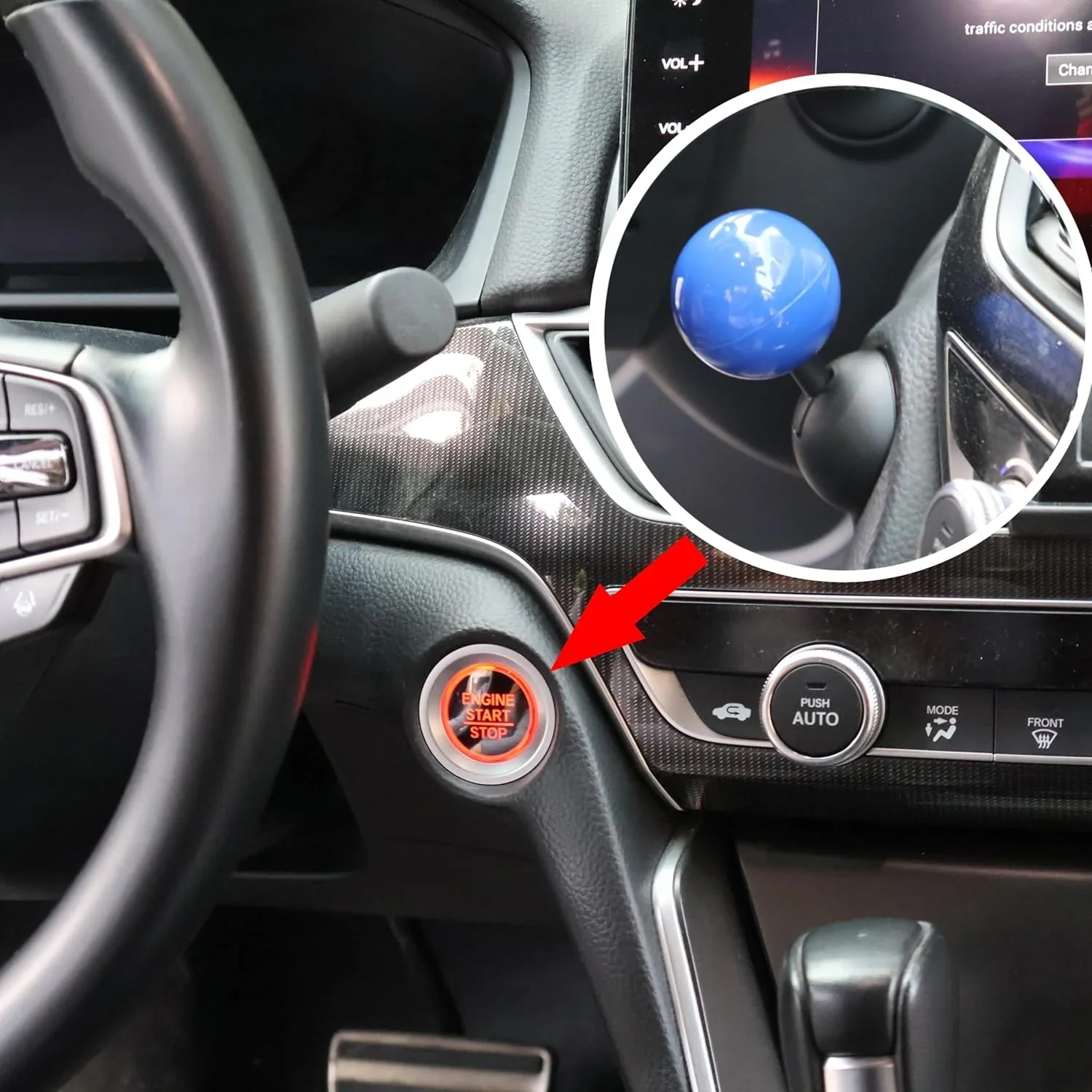 Car One-Button Start Lever - XBQDD