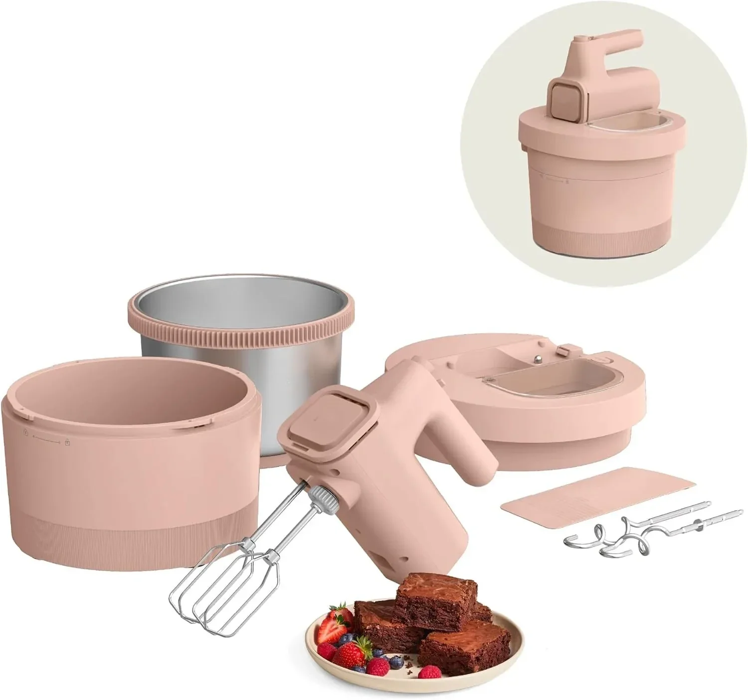 2-in-1 Electric Mixer with Mixer - XBQDD