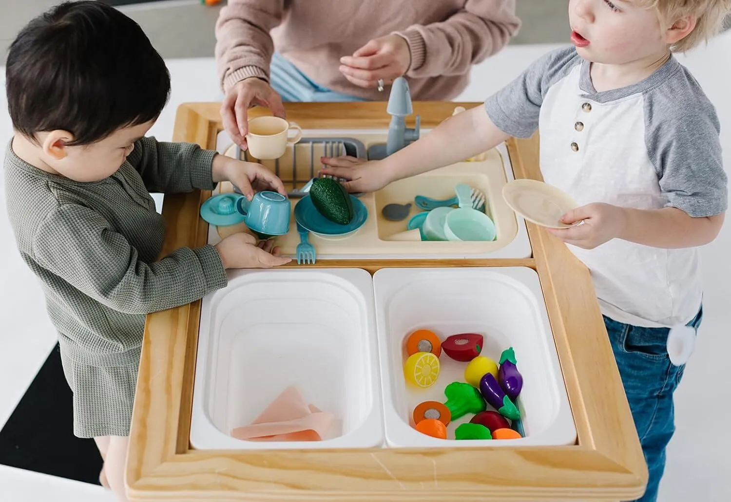Children's indoor sand play sensory table - XBQDD