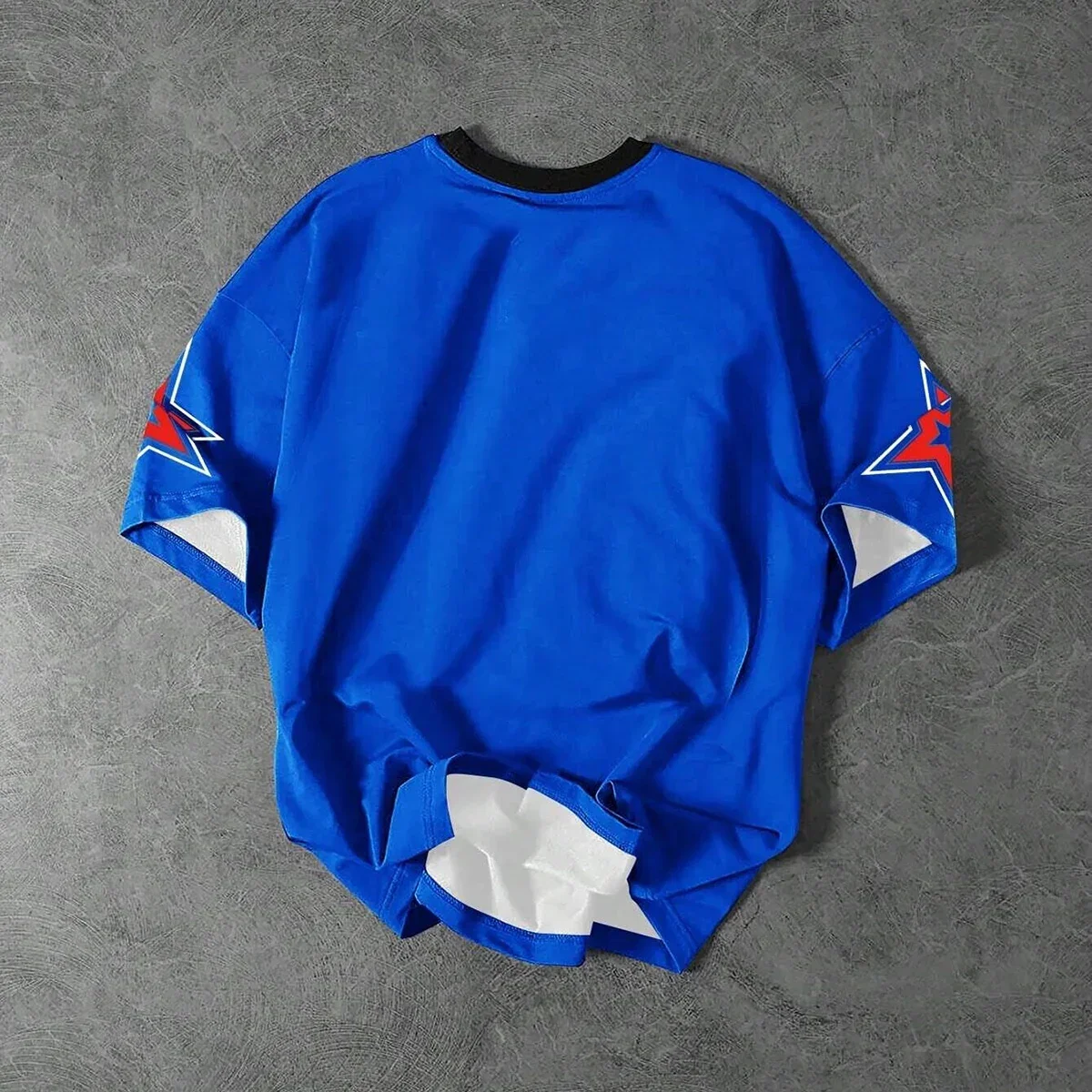 Men's Letter Print Tee - XBQDD