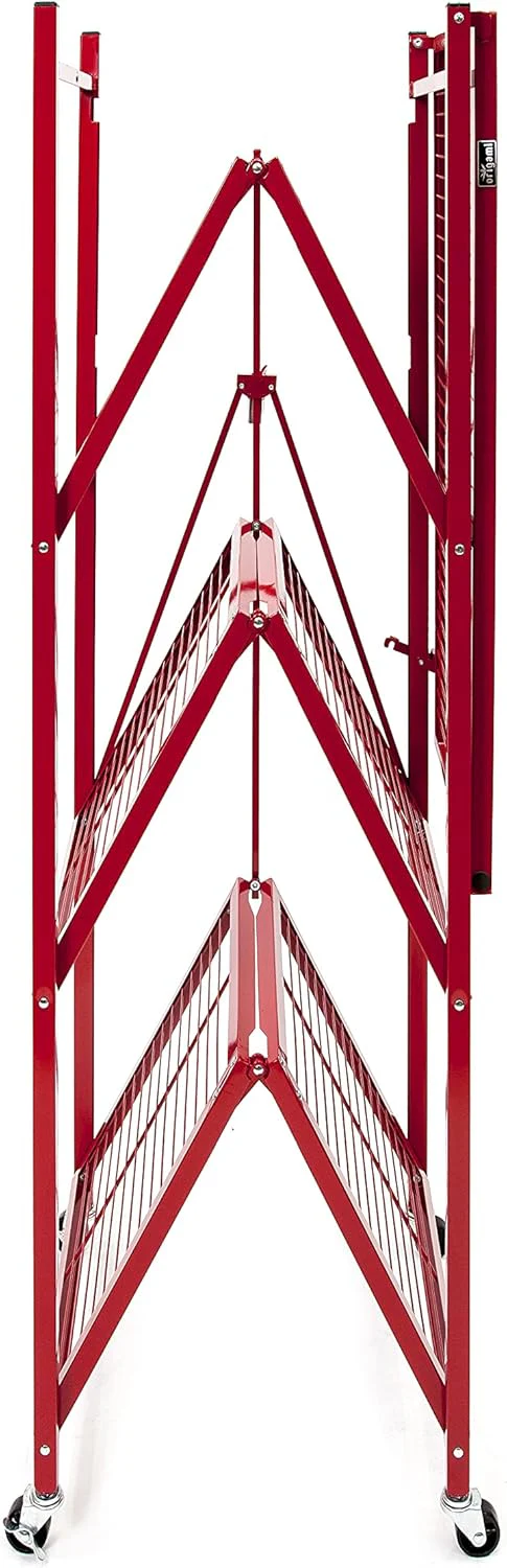 4-Tier Heavy-Duty Folding Storage Rack - XBQDD