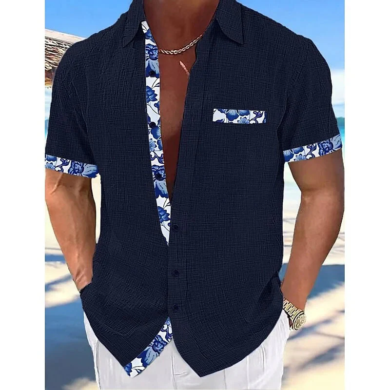 Men's Summer Linen Shirt - XBQDD