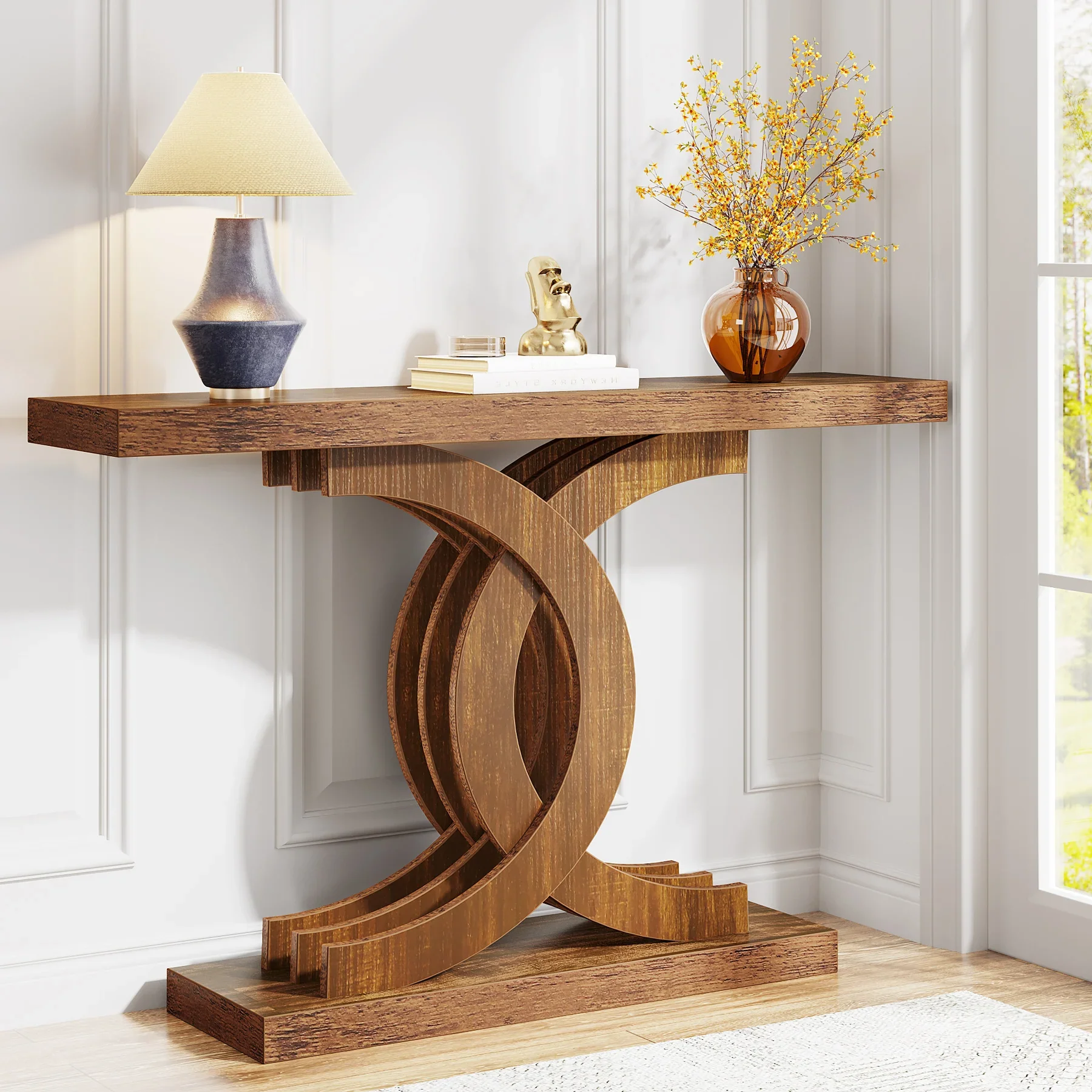 Wooden Accent Hallway Table - XBQDD