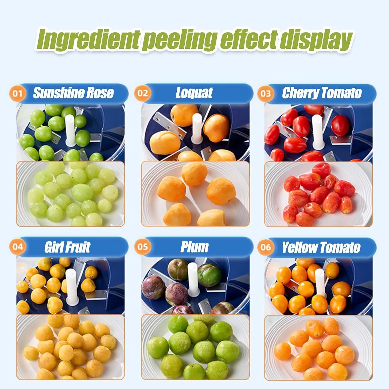 2025 Multifunctional Electric Fruit Peeling Tool - XBQDD