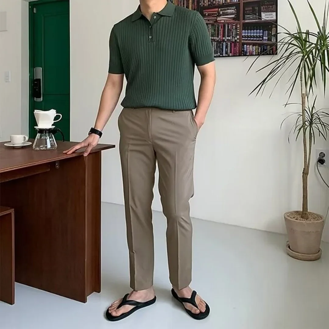 Men's Summer Polo Shirt - XBQDD