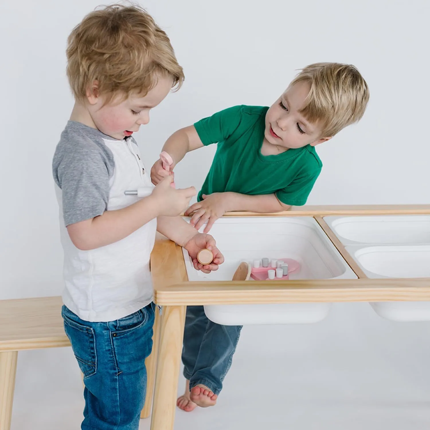Children's indoor sand play sensory table - XBQDD