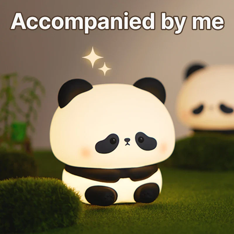 Silicone Panda LED Night Light - XBQDD
