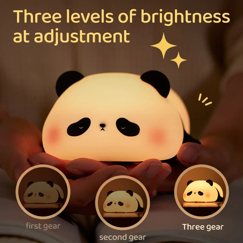Silicone Panda LED Night Light - XBQDD