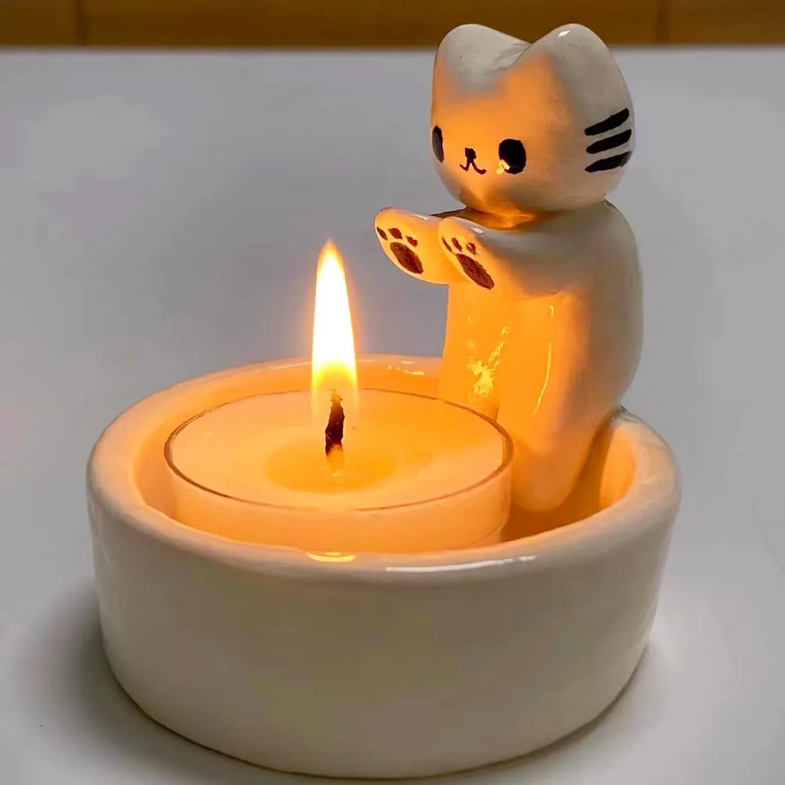 Kitten Candle Holder - XBQDD