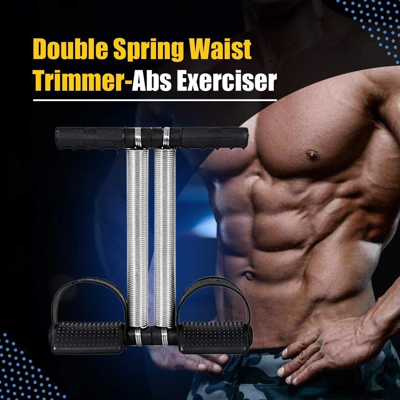 Gym Utility - Double Spring Tummy / Waist Trimmer Ab Exerciser - XBQDD