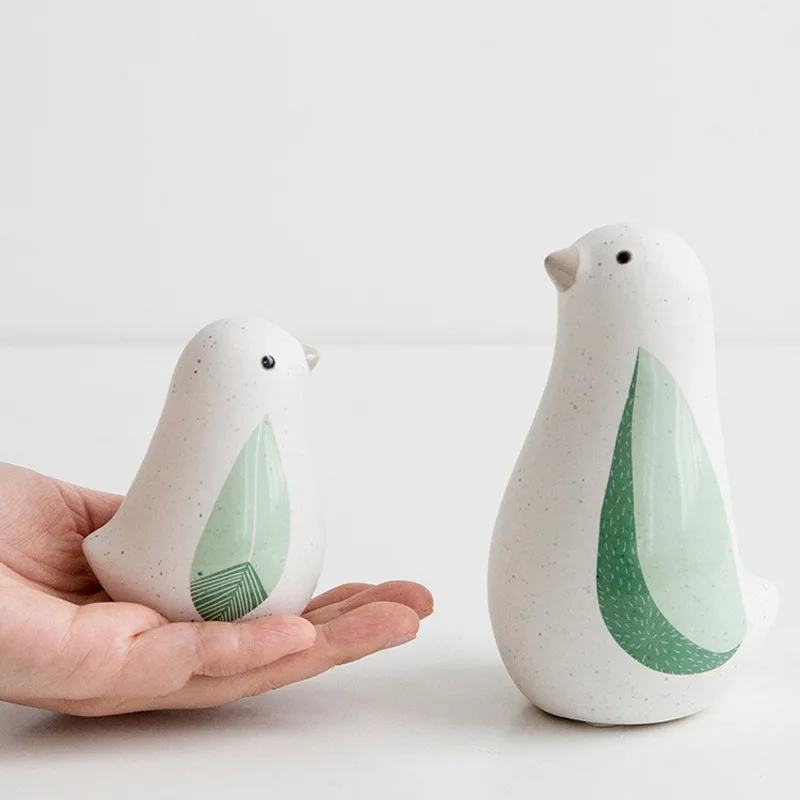 Cute Birds Ceramic Ornaments - XBQDD