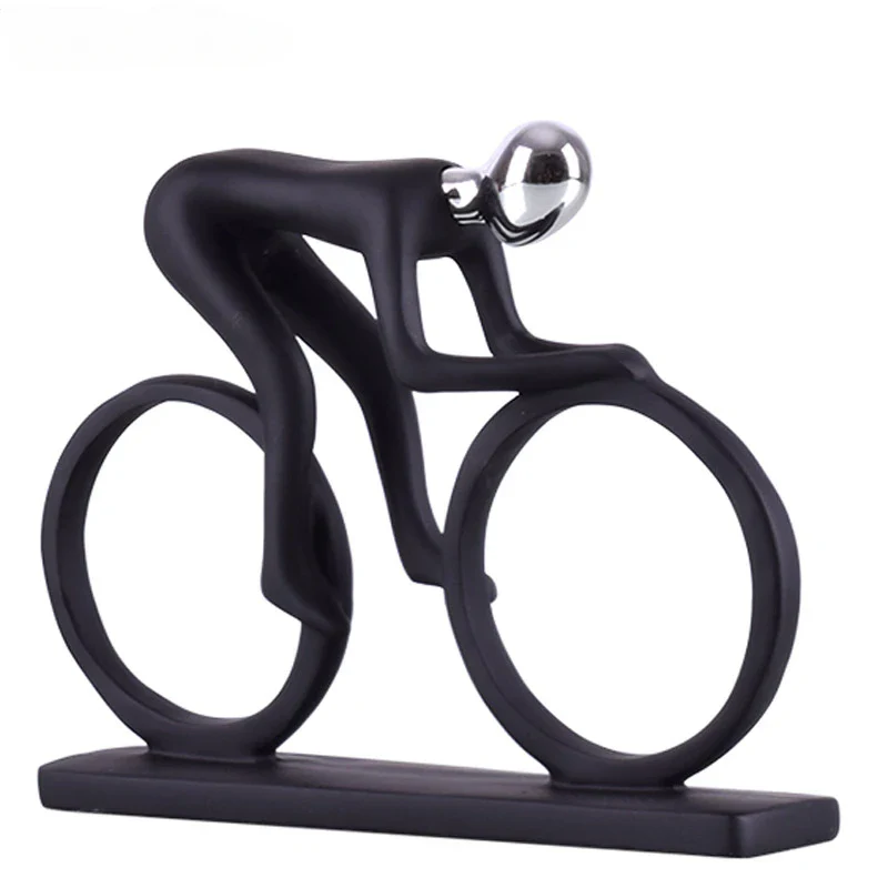 Modern Resin Cyclist Statue - XBQDD