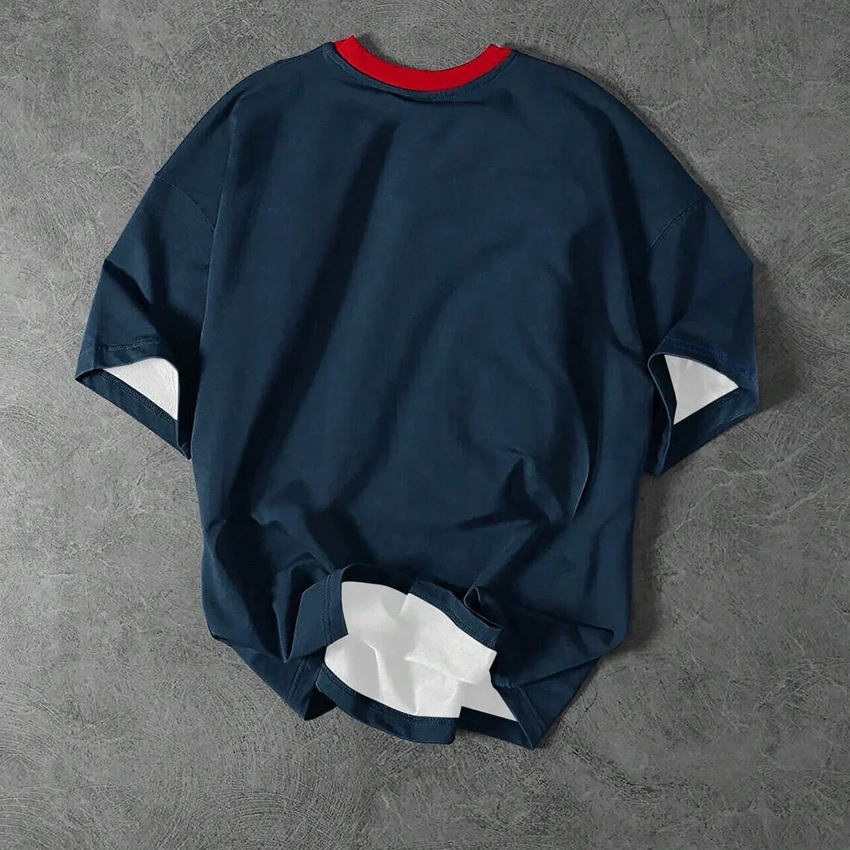 Men's Letter Print Tee - XBQDD