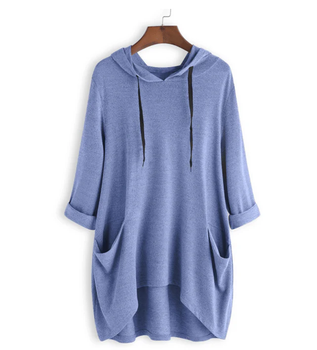 Casual Comfy Pocket Hoodie - XBQDD