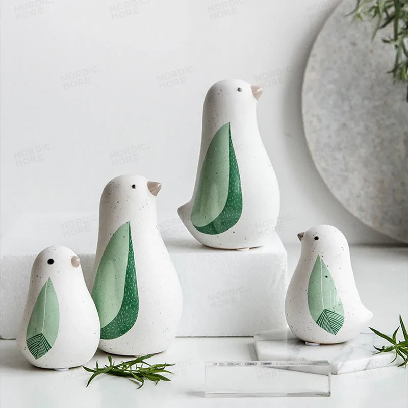 Cute Birds Ceramic Ornaments - XBQDD