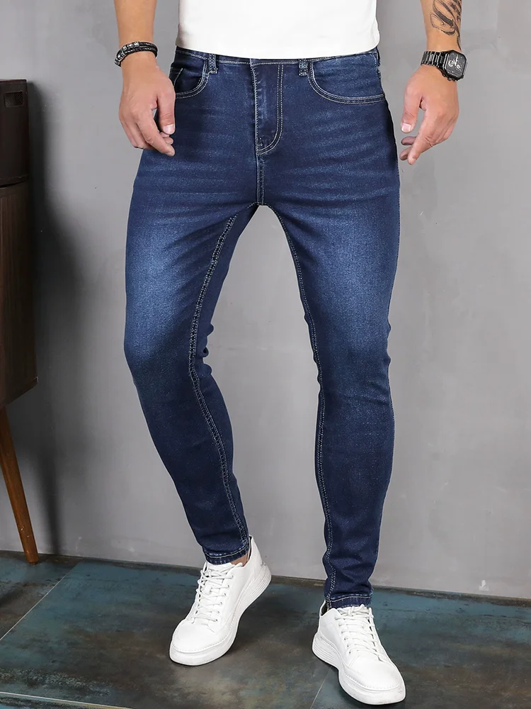 Mens Skinny Pencil Jeans - XBQDD