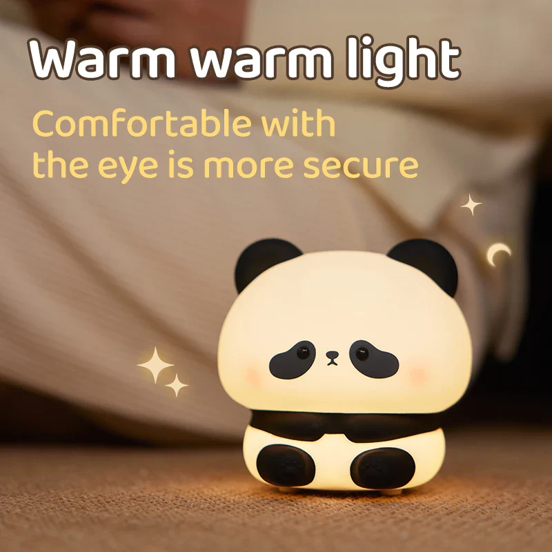 Silicone Panda LED Night Light - XBQDD