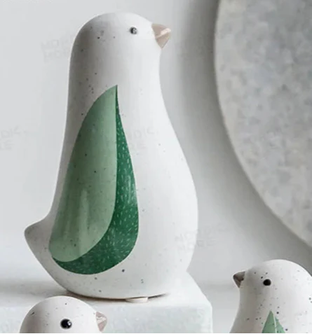 Cute Birds Ceramic Ornaments - XBQDD