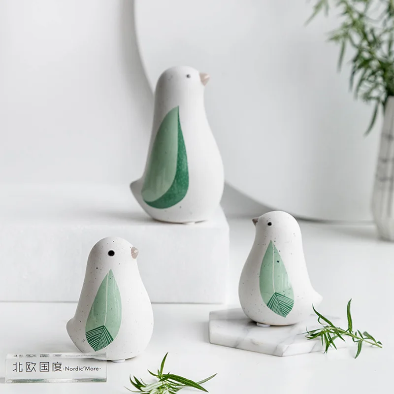 Cute Birds Ceramic Ornaments - XBQDD